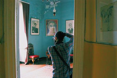 At the Cavafy Museum in Alexandria