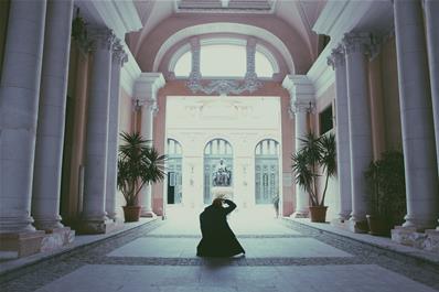 In Alexandria Opera House (Sayed Darwish theater)