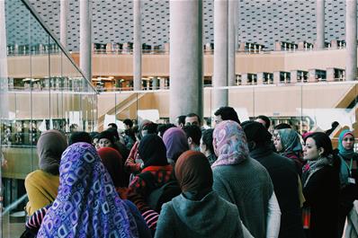 Inside the Bibliotheca Alexandrina