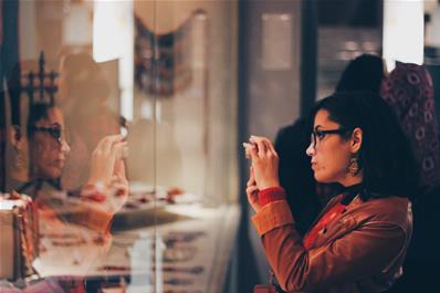 Inside the Bibliotheca Alexandrina