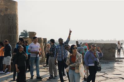 In the Temple of Kom Ombo