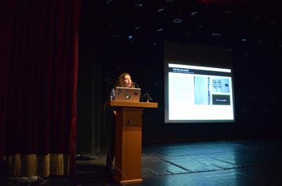 Presentations given by participants at the at the Conference Hall, in the Bibliotheca Alexandrina - Photo by Akram Al-Nady