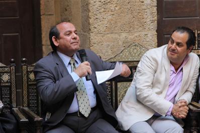 From the workshop “Questions on the Cultural Flow in Egypt”, held at Bayt Al-Sinnari in Cairo