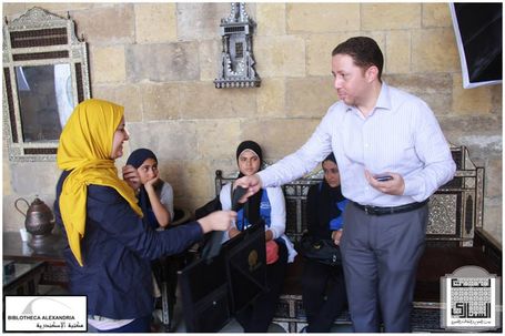 مراسم تسليم جوائز مسابقة الرسم - المسابقات الفنية النصف سنوية