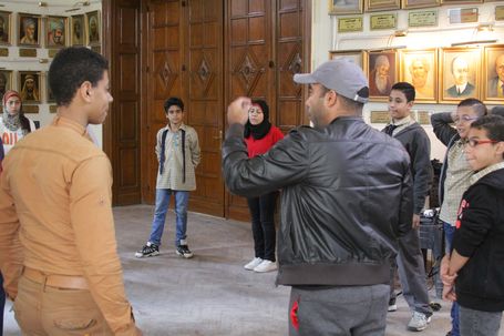 الفن في الفصل الدراسي - ورشة عمل الإسكندرية