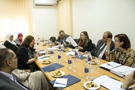 الاجتماع الأول للجنة الاستشارية للمشروع