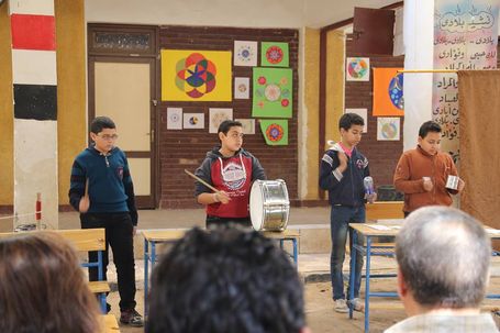 الفن في الفصل الدراسي - ورشة عمل أسوان