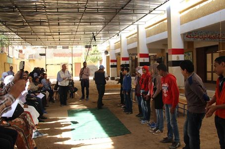 الفن في الفصل الدراسي - ورشة عمل أسوان