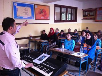 الفن في الفصل الدراسي - ورشة عمل المنصورة