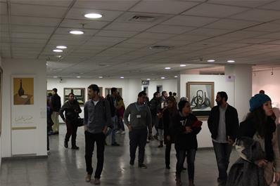 جولة المشاركين داخل مكتبة الإسكندرية