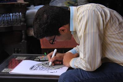 منتدى الشباب للإبداع السابع - "الفنون البصرية: ورشة الطباعة البارزة (الحفر والطباعة على اللينوليوم)"