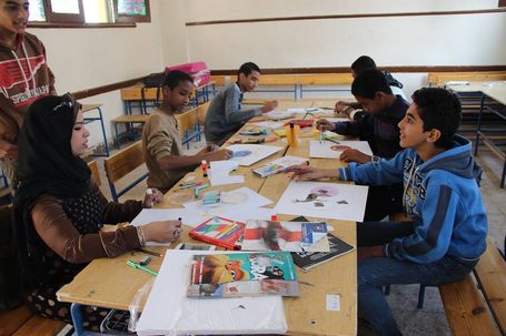 Arts in the Classroom - Workshop in Aswan