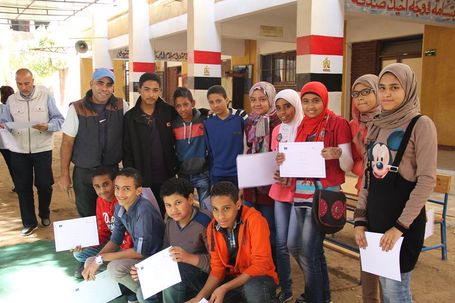 Arts in the Classroom - Workshop in Aswan