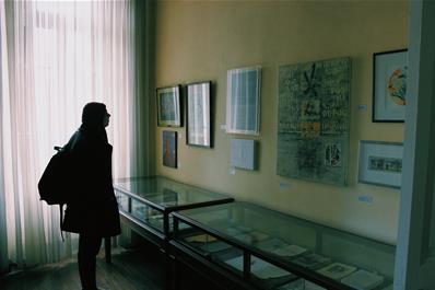 At the Cavafy Museum in Alexandria