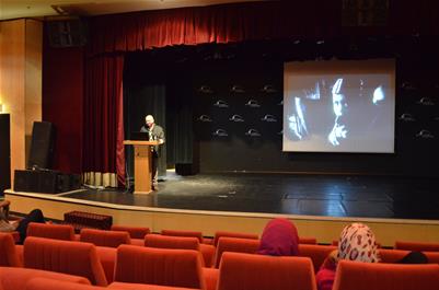 Presentations given by participants at the at the Conference Hall, in the Bibliotheca Alexandrina - Photo by Akram Al-Nady