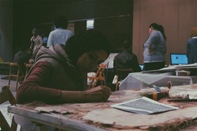 The final workshop - (the implementation of the art projects)