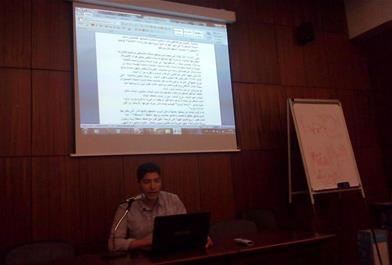 Writers gathering - Photo by Abdel-Rehim Youssef