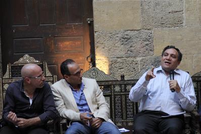 From the workshop “Questions on the Cultural Flow in Egypt”, held at Bayt Al-Sinnari in Cairo