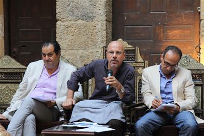 From the workshop “Questions on the Cultural Flow in Egypt”, held at Bayt Al-Sinnari in Cairo