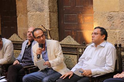 From the workshop “Questions on the Cultural Flow in Egypt”, held at Bayt Al-Sinnari in Cairo
